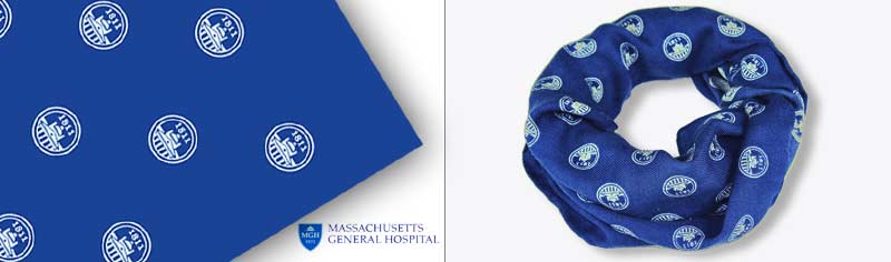 Healthcare-infinity-custom-scarves-in-wool-digital-printed-by-anne-touraine-usa