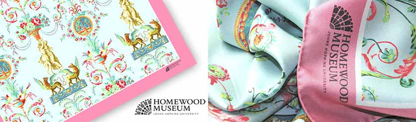 Museum-square-custom-scarves-in-silk-twill-digital-printed-by-anne-touraine-usa