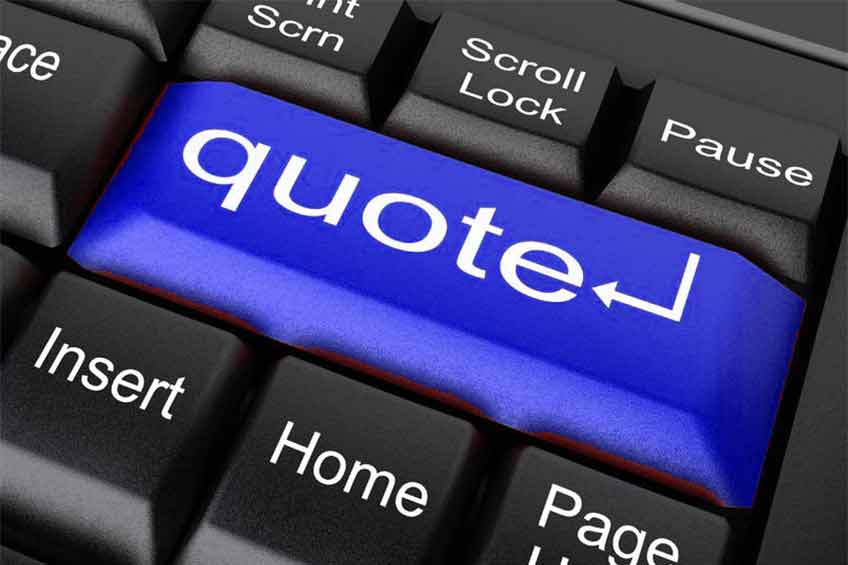 2. You receive our quotation