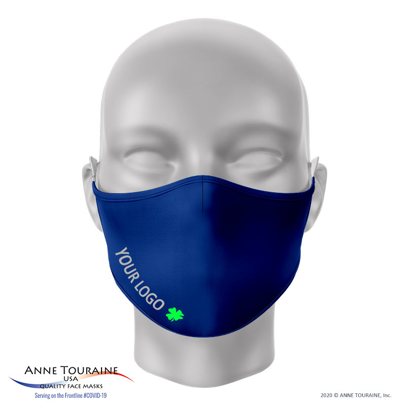 CUSTOM-PRINTED FACE MASKS by ANNE TOURAINE USA
